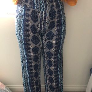 Flowy Pilazzo Pants-Target